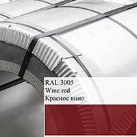 Рулон оцинкованный окрашенный RAL 3005
